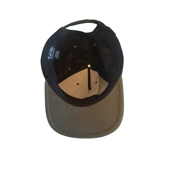Salt Life Black & Olive Green Snapback Hat Summer Boating Vacation Coastal - Picture 4 of 5
